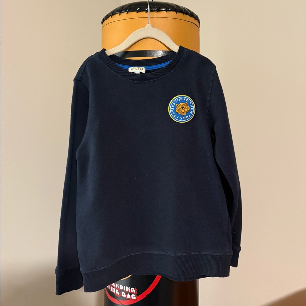 Kenzo Boys Navy Blue Sweater
